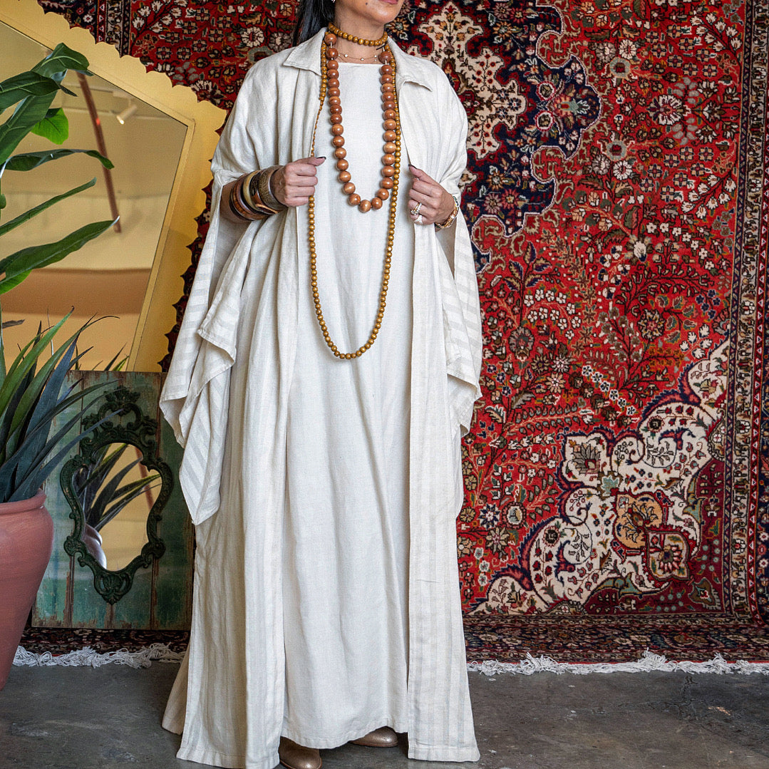 Linen jacket and dress