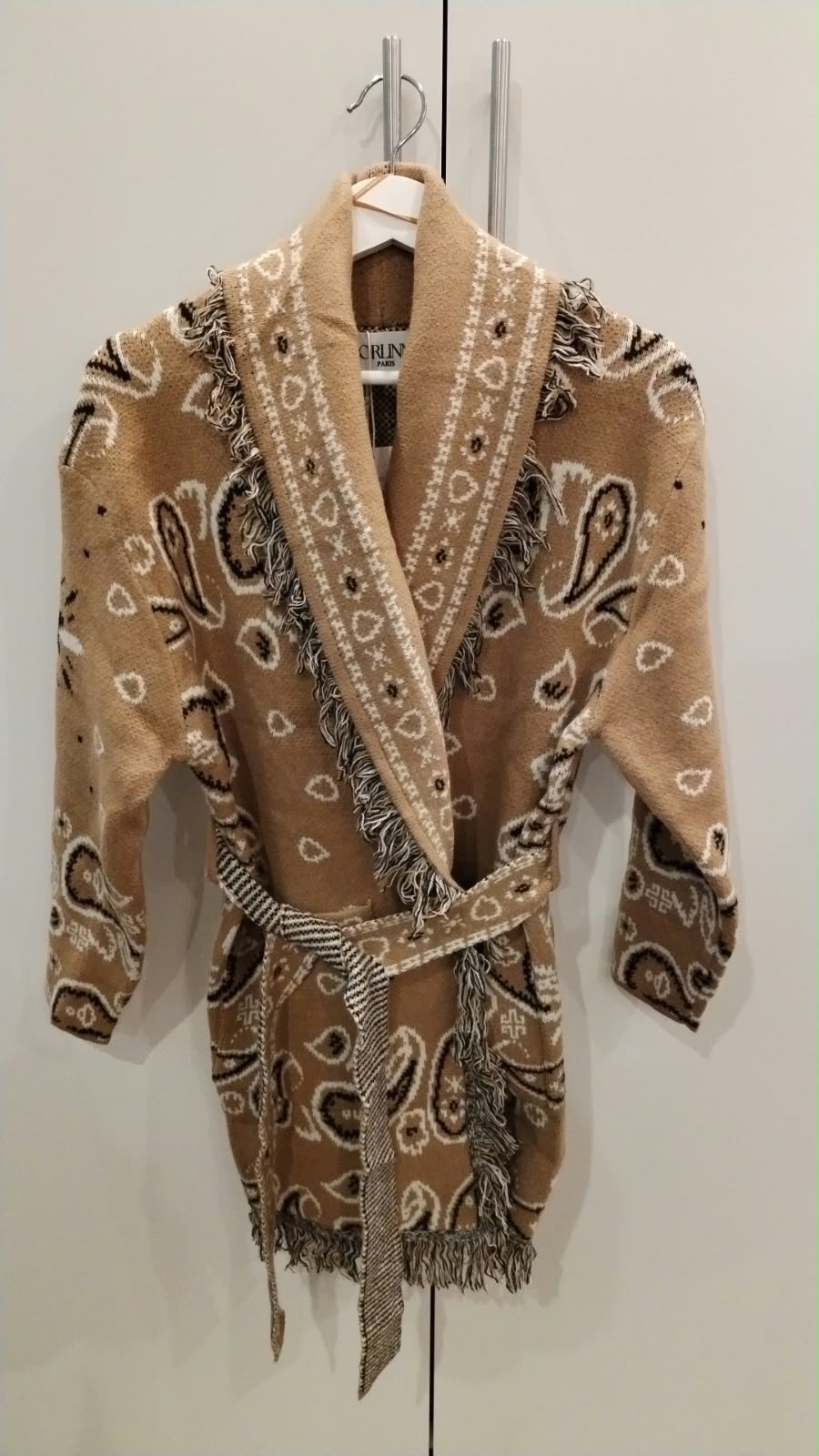 Wool bandana jacket