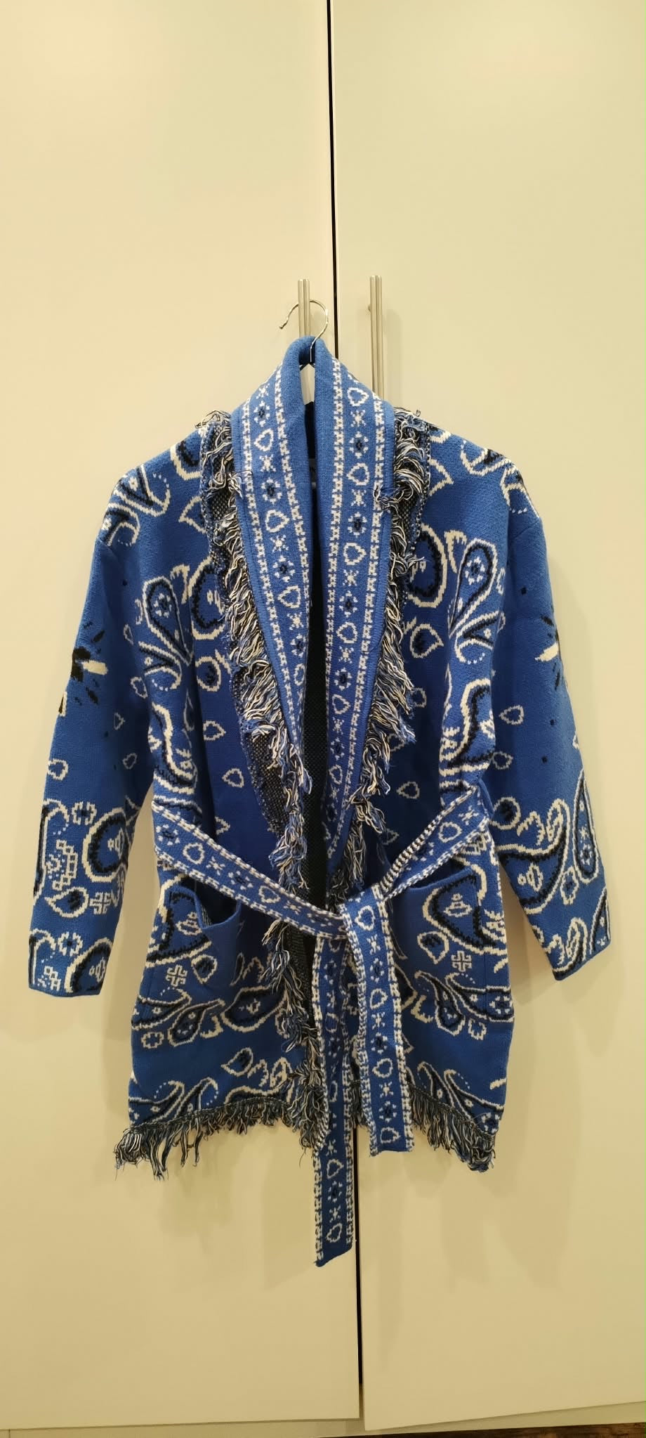 Wool bandana jacket