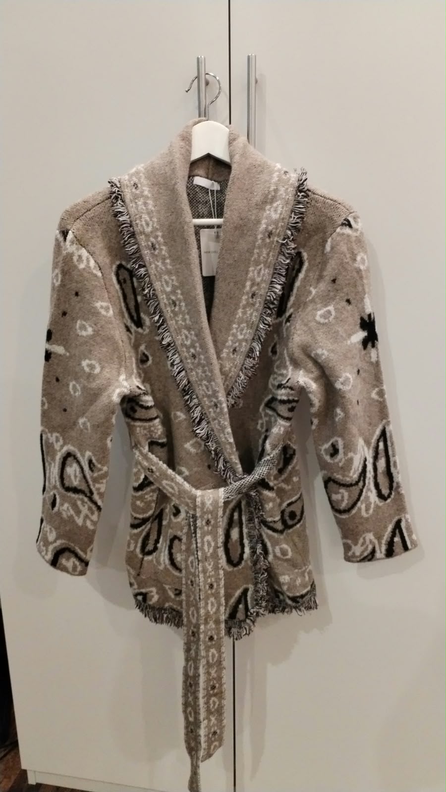 Wool bandana jacket