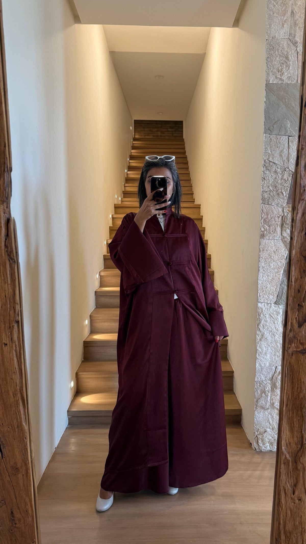 Burgundy chic set