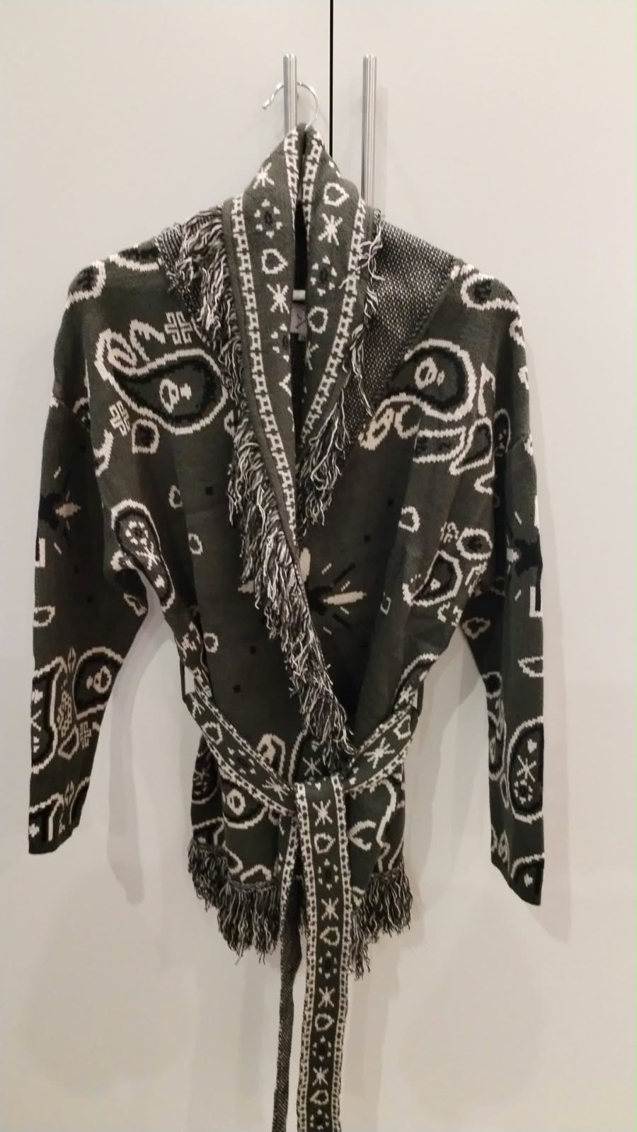 Wool bandana jacket