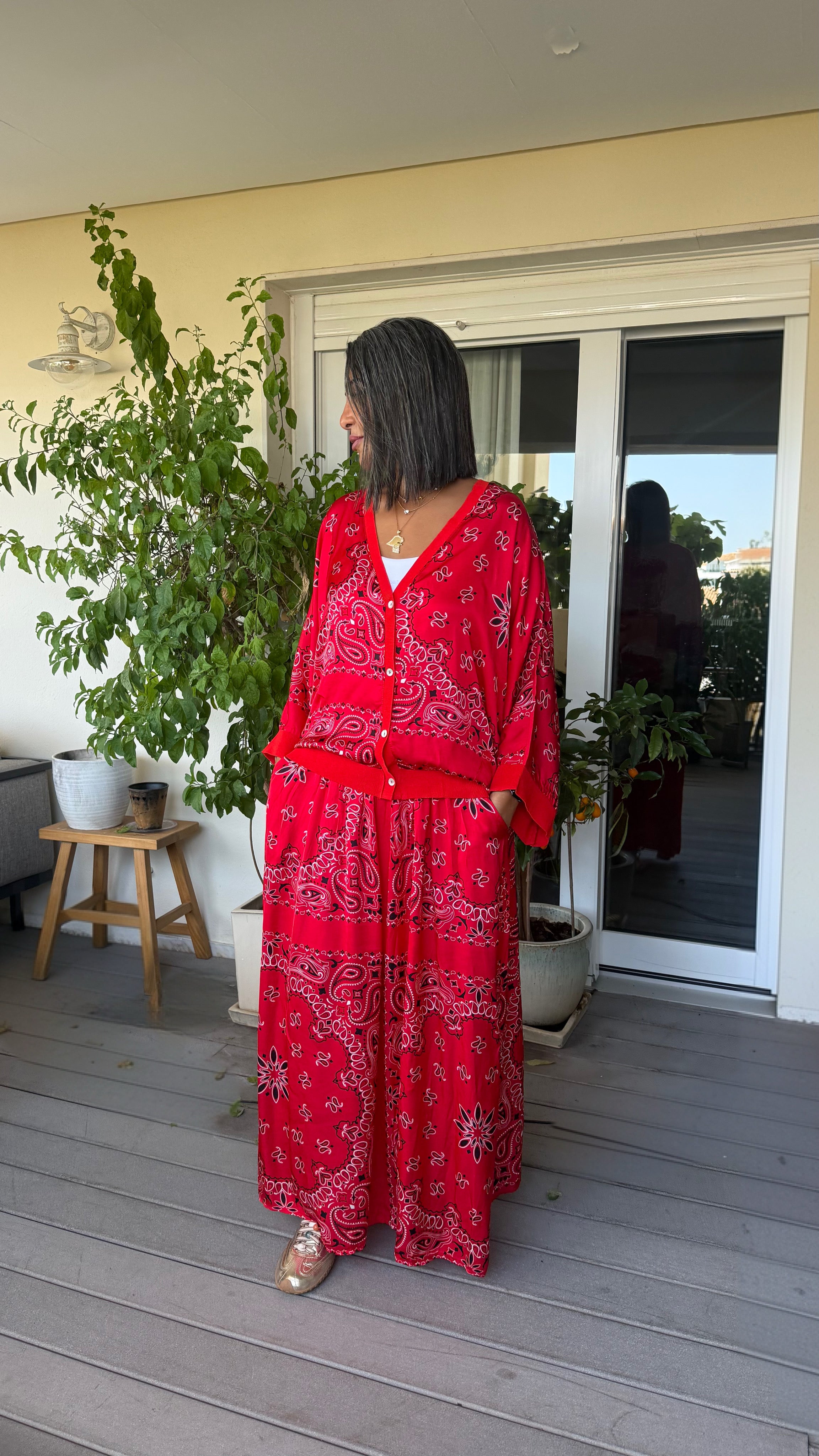 Bandana skirt set