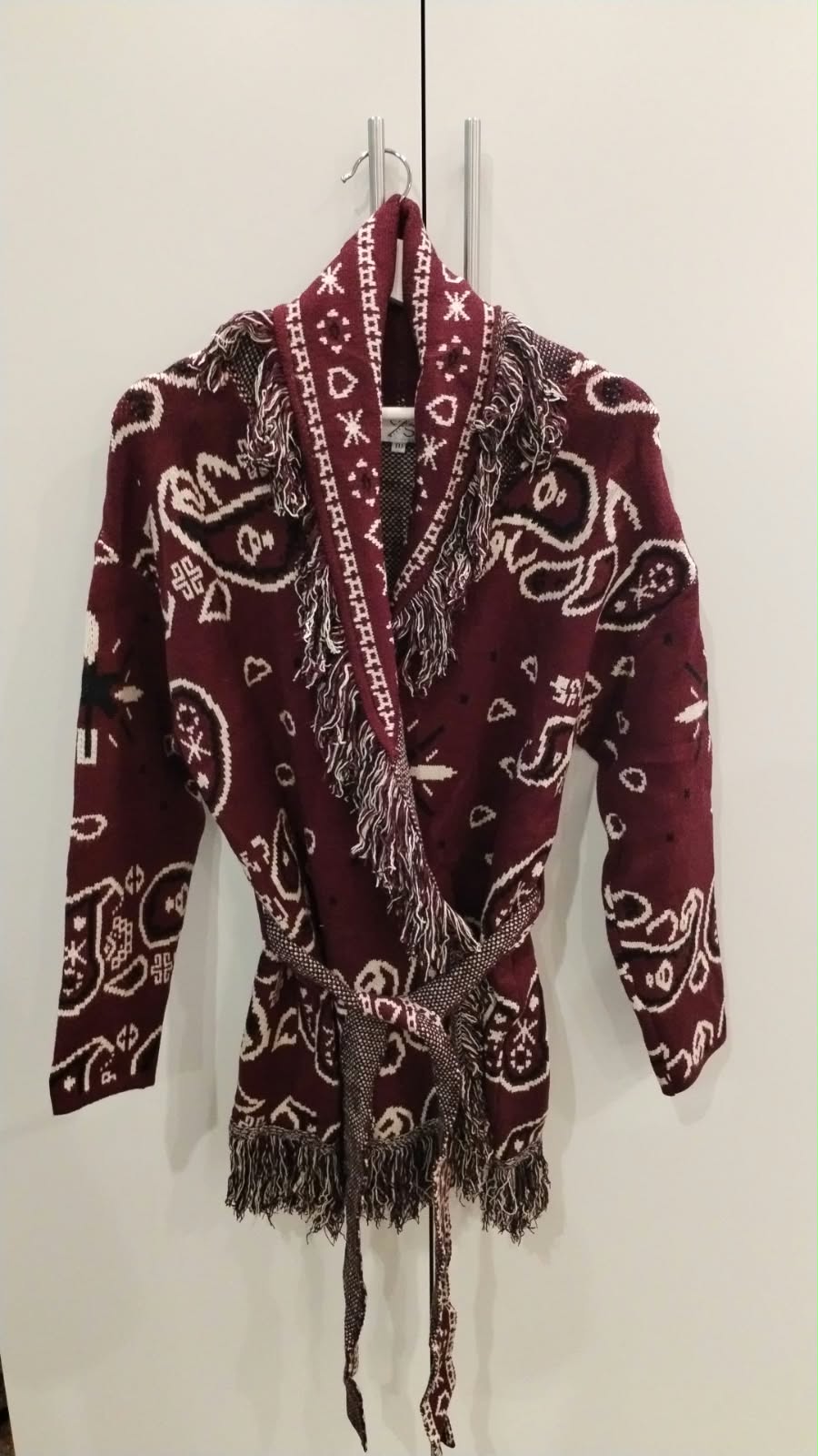 Wool bandana jacket