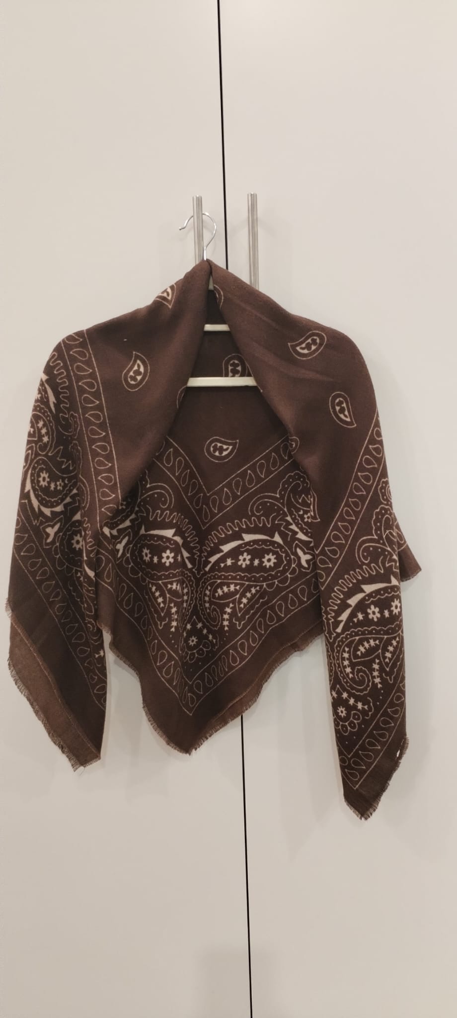Bandana Square wool scarf