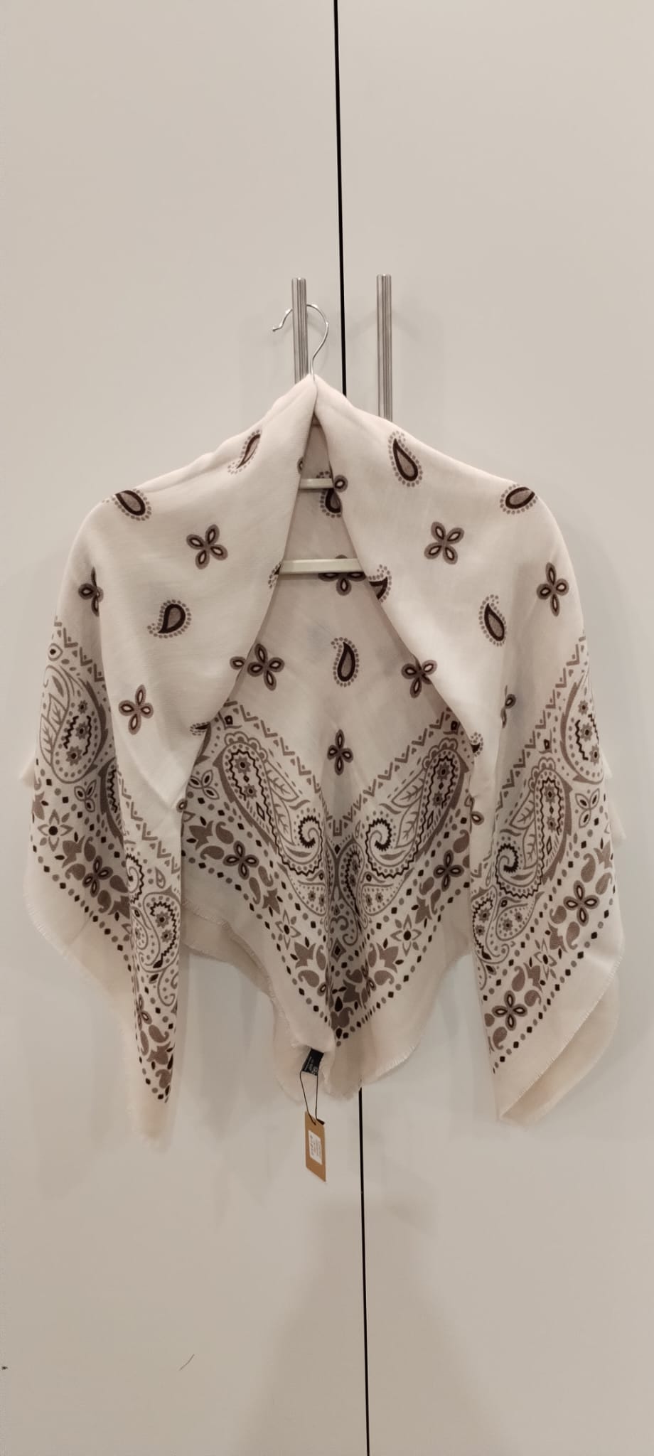 Bandana Square wool scarf