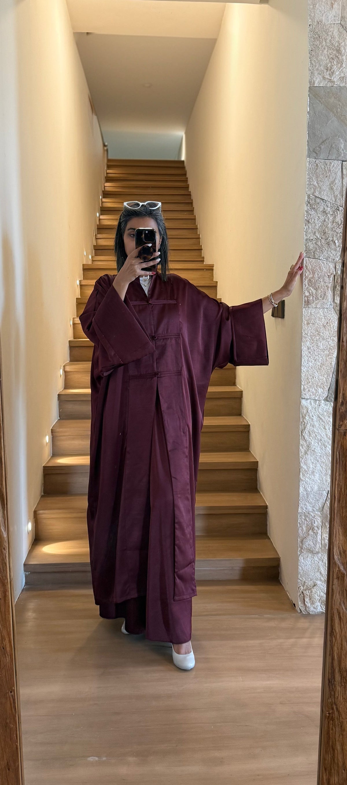 Burgundy chic set