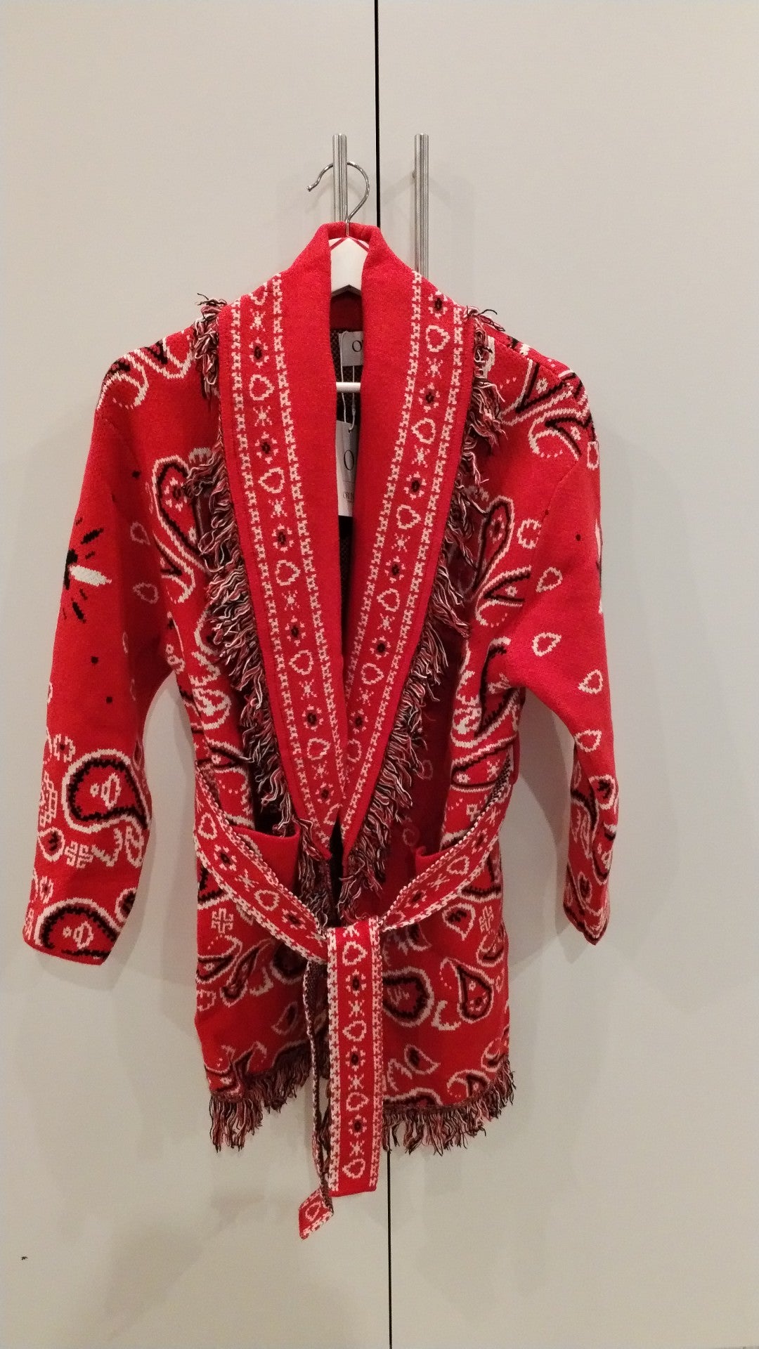 Wool bandana jacket